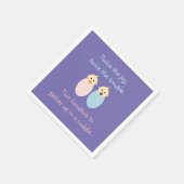 Twins = Twee keer het Joy Cute Poem Servet (Hoek)