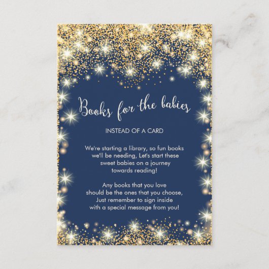 Twins Twinkle Little Star Book voor Baby Informatiekaartje (Voorkant)