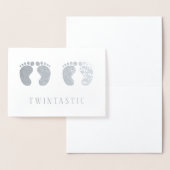 Twins Twintastic Funny Silver Folie Kaarten (Display)