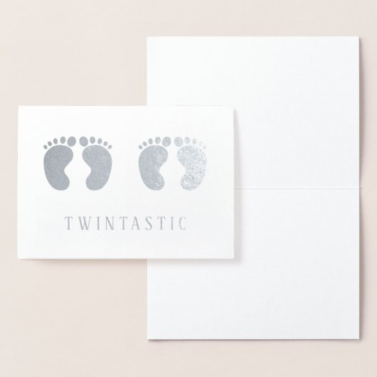 Twins Twintastic Funny Silver Folie Kaarten (Display)