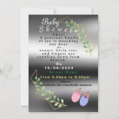 Twins-uitnodiging Kaart (Voorkant)