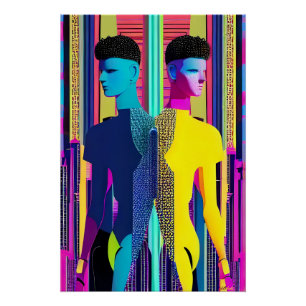 Twins van concentratie perfect poster