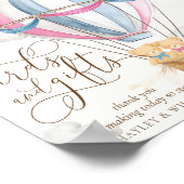 Twins We Can Bearly Wait Cards and Gifts Poster (Hoek)