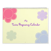 Twins-zwangerschapkalender Kalender (Hoes)