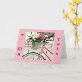 ***TWINSISTER*** MOEDERDAG WIST MET LOVE KAART (Gele Bloem)