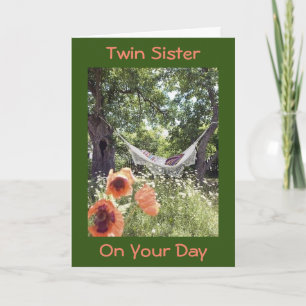 **TWINSISTER** RELAX/HET IS UW DAG KAART