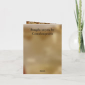 Twintig derde Jubileum, Topaz, Kaart (Achterkant)