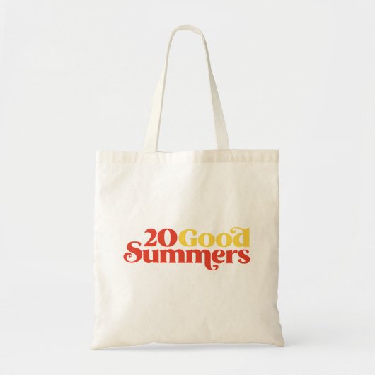 Twintig Goede Zomers Tote Bag (Voorkant)