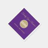 Twintig jaar oud reunion Paper Napkin Servet (Hoek)