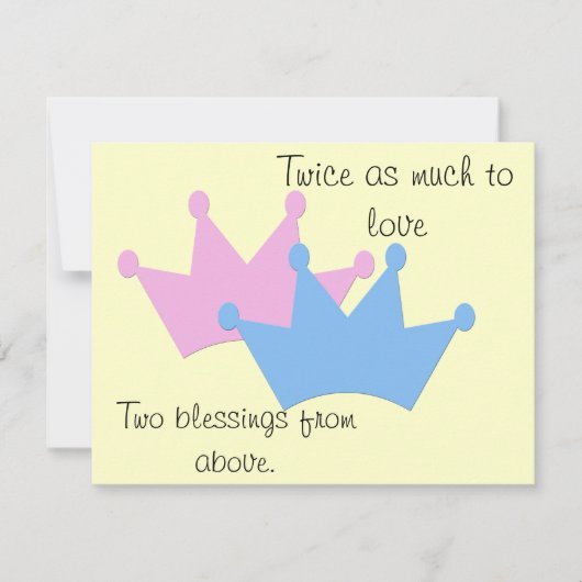 Twintig jongens en meisjes! aankondiging (Voorkant)