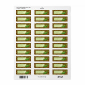 Twintig jongens en meisjes keren terug etiket (Full Sheet)