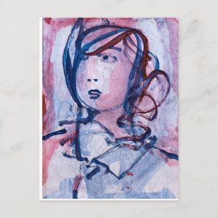 Twintig schoppen van PAARS Briefkaart