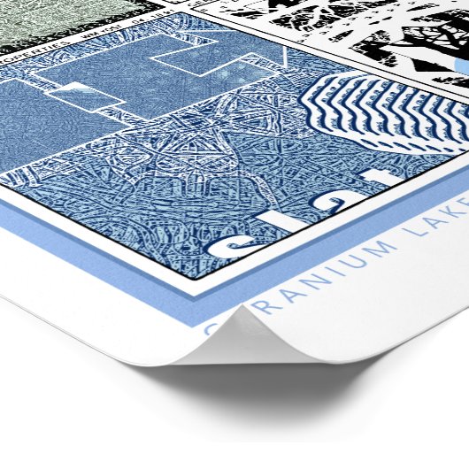 Twintig Shades van Yonder Poster (Hoek)