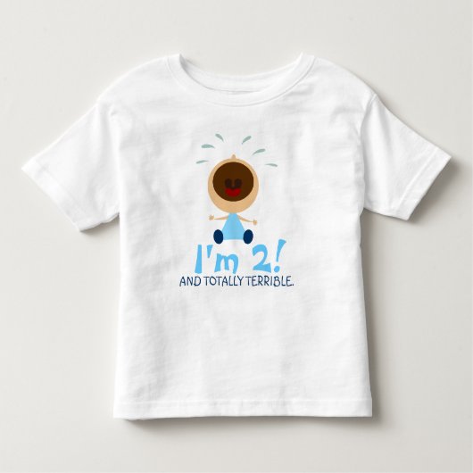 Twintig Twitter voor Toddlers Kinder Shirts (Voorkant)
