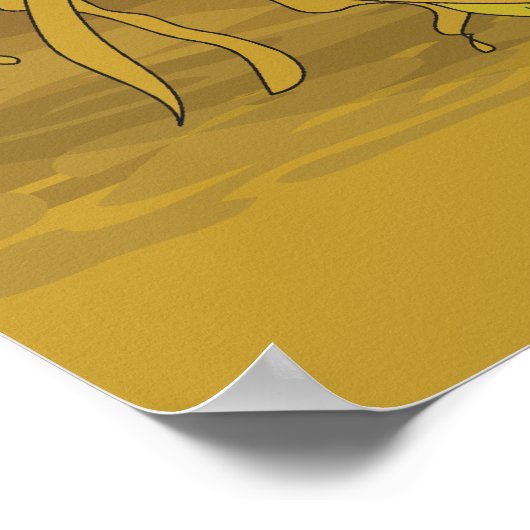 Twintigduizend collega's onder het Zee - Jules Ver Poster (Hoek)