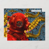 Twintigduizend competities briefkaart (Voorkant / Achterkant)