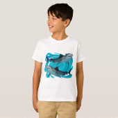 TWINTIGER SHARKS T-SHIRT (Voorkant volledig)