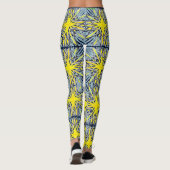 Twintigpuntige sterren leggings (Achterkant)