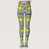 Twintigpuntige sterren leggings (Voorkant)