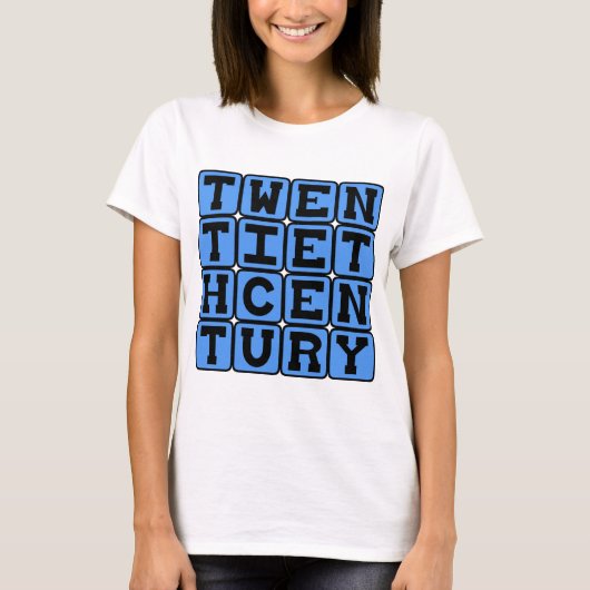 Twintigste Eeuw, 1901-2000 T-shirt (Voorkant)