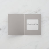 Twintigste trouwdag platina kaart (Binnen)