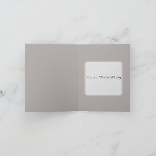 Twintigste trouwdag platina kaart (Binnen)