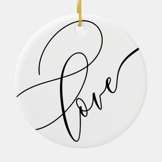 Twintigste verjaardag 20 jaar getrouwd keramisch ornament (Achterkant)