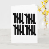 twintigste verjaardag kaart (Gele Bloem)