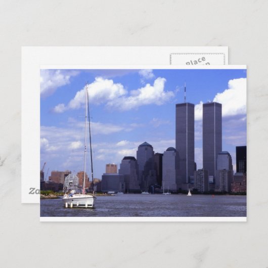 twintowers.jpg briefkaart (Voorkant / Achterkant)
