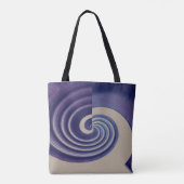 Twirl, curl circles. Make rings & rounds. Tote Bag (Achterkant)