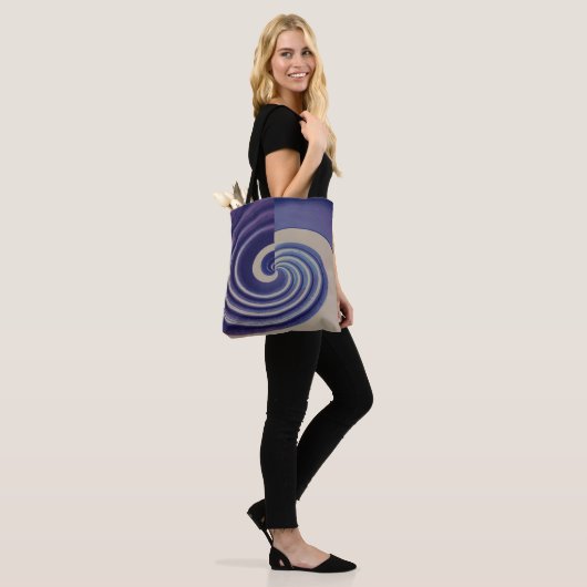 Twirl, curl circles. Make rings & rounds. Tote Bag (Op model)