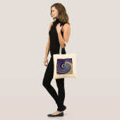 Twirl, curl circles. Make rings & rounds. Tote Bag (Voorkant (model))
