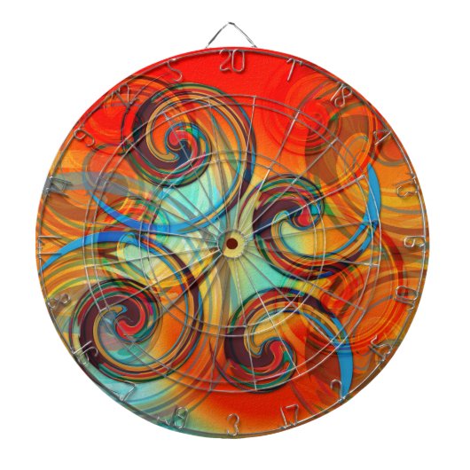 Twirl Dartbord (Voorkant)