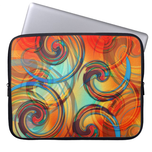 Twirl Laptop Sleeve (Voorkant)