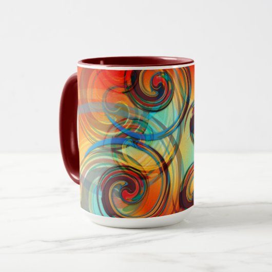 Twirl Mok (Voorkant links)