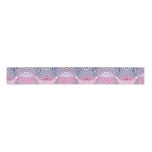 Twirl Pink Paars Grosgrain Lint (Voorkant)