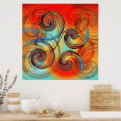 Twirl Poster (Keuken)