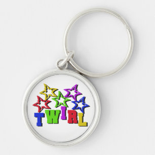 Twirl Stars Sleutelhanger