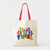 Twirl Stars Tote Bag (Voorkant)