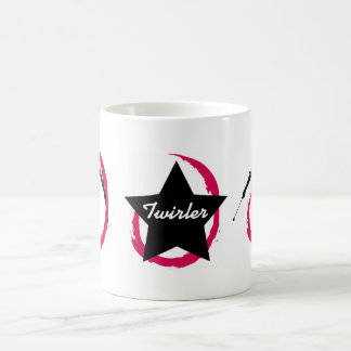 TWIRLER ZWIRL PINK/ZWART KOFFIEMOK