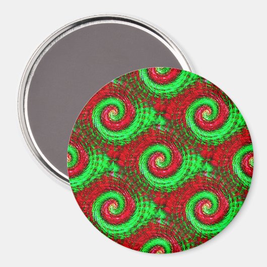 Twirlin' Christmas..... Magneet (Voorkant / Achterkant)