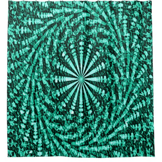 Twirlin' green..... douchegordijn (Voorkant)