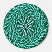 Twirlin' green..... magneet (Voorkant)