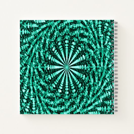 Twirlin' green..... notitieboek (Achterkant)