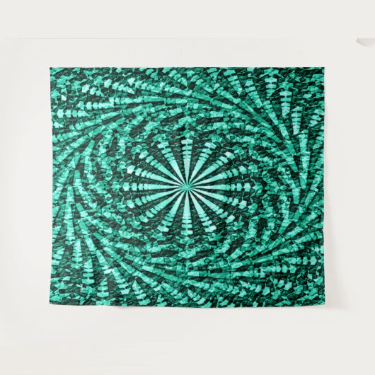 Twirlin' green..... wandkleed (Voorkant (horizontaal))