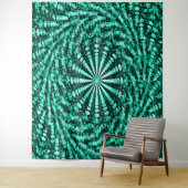 Twirlin' green..... wandkleed (In situ)