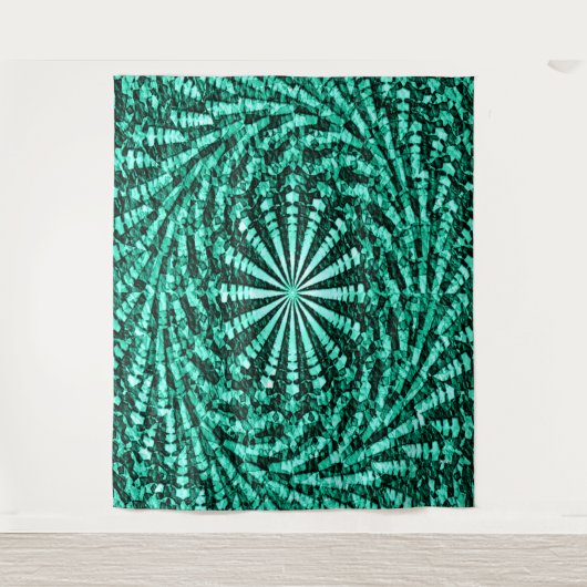 Twirlin' green..... wandkleed (Voorkant)