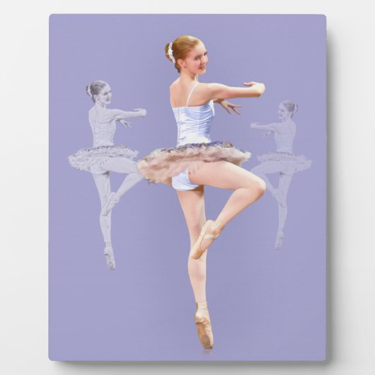 Twirling Ballerina in Triplicate Fotoplaat (Voorkant)