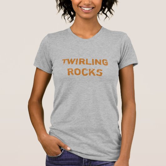 Twirling Rocks T-shirt (Voorkant)