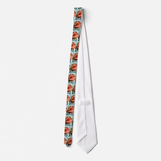 "TWIRLING SPAGHETTI" TIE STROPDAS (Achterkant)
